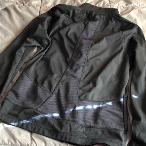 Grey Fitted Track Jacket - Picture 5 of 5